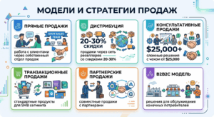 6 типов B2B продаж
